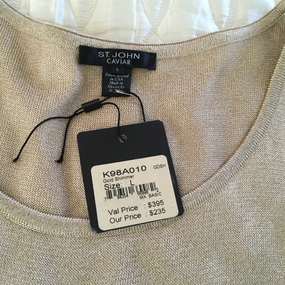 St. John caviar tank top - Picture 7 of 7